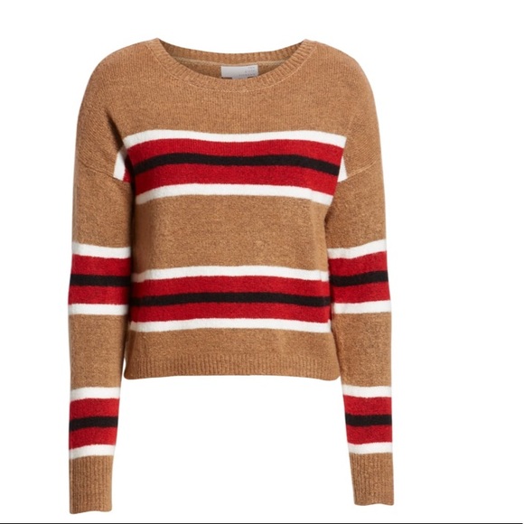 TEN SIXTY SHERMAN Placement Stripe Sweater Size S - Picture 4 of 7